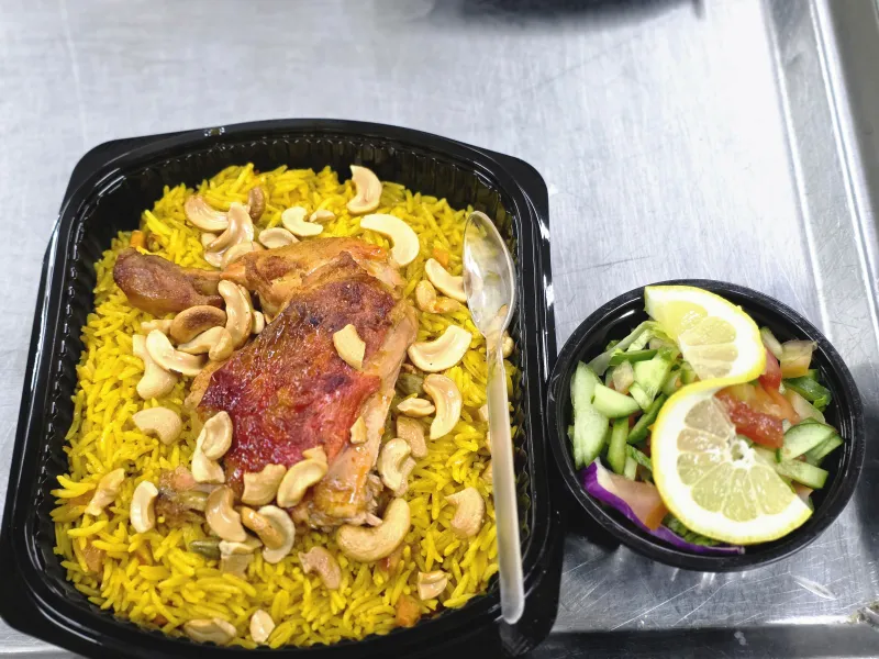 وجبة كبسة دجاج