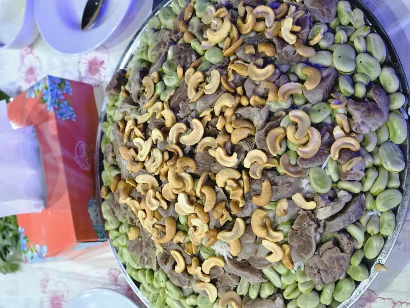 رز بفول لحم